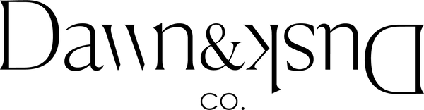 Dawn & Dusk Co. black and white logo
