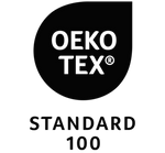 Oeko-Tex Standard 100 logo on a white background